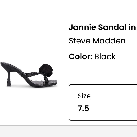 Steve Madden Jannie Heeled Sandals Size 7.5 - Picture 8 of 11